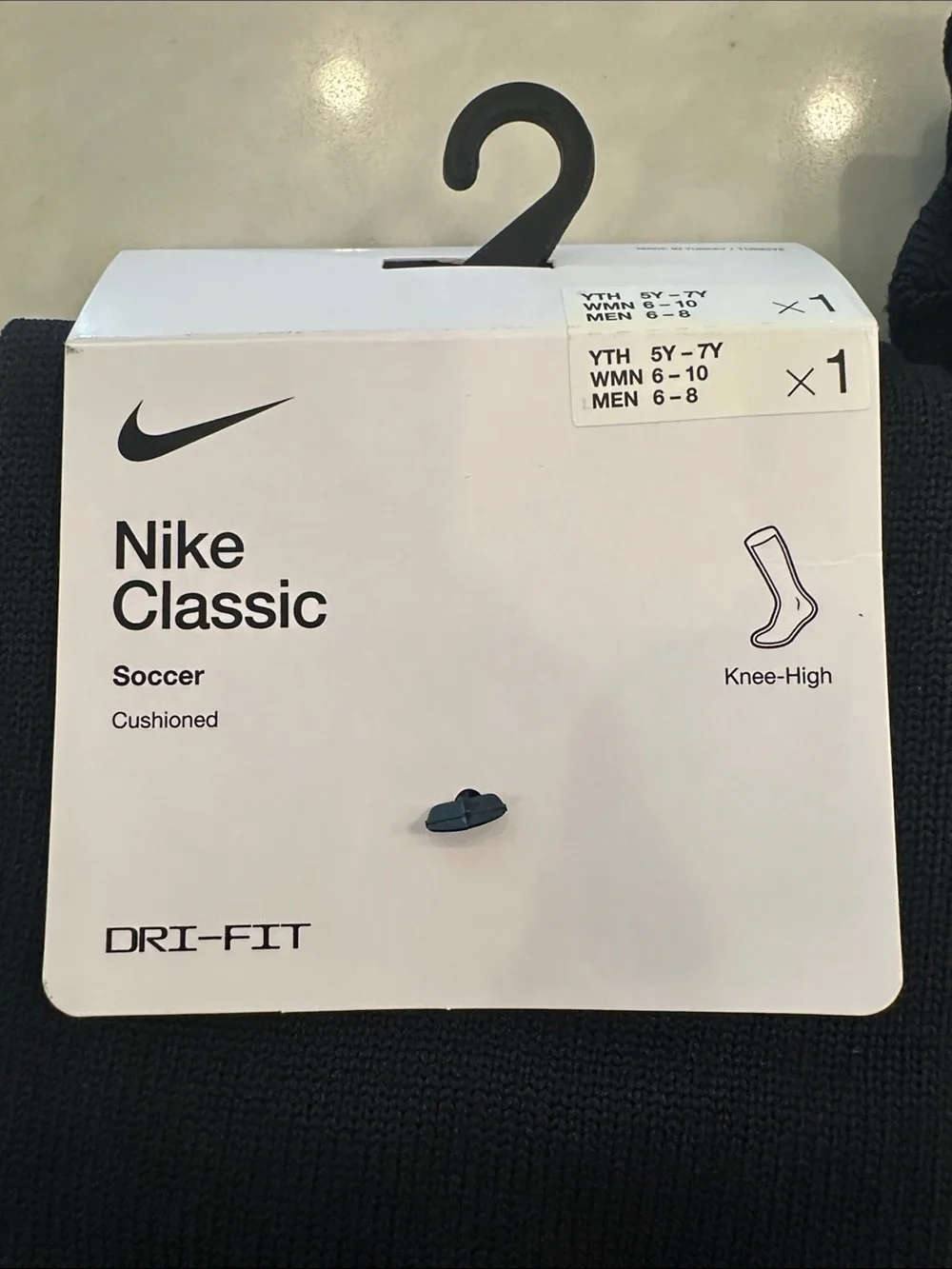 2-pair of Nike Classic Knee-High Cushioned Soccer Socks